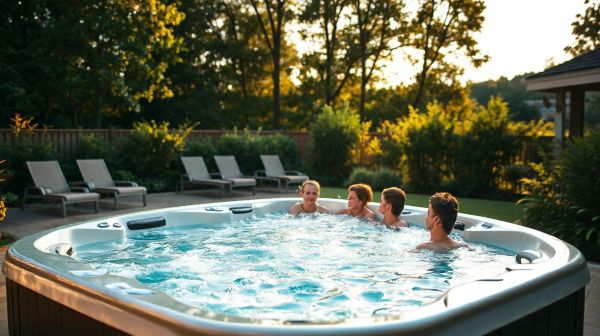 Les avantages d’un jacuzzi 6 places pour les familles