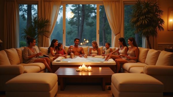 Pourquoi choisir un jacuzzi 6 places pour votre famille ?