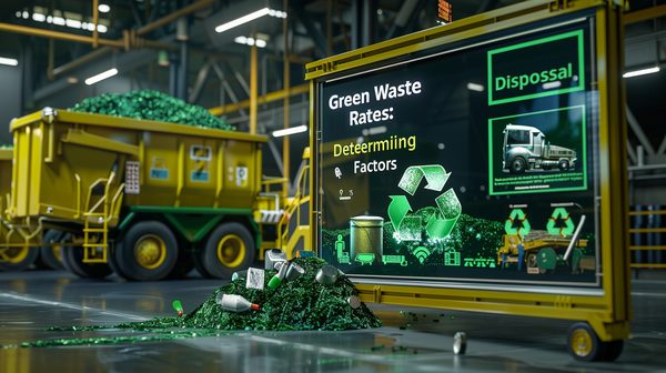 Tarif évacuation de déchets verts : les différents facteurs déterminants